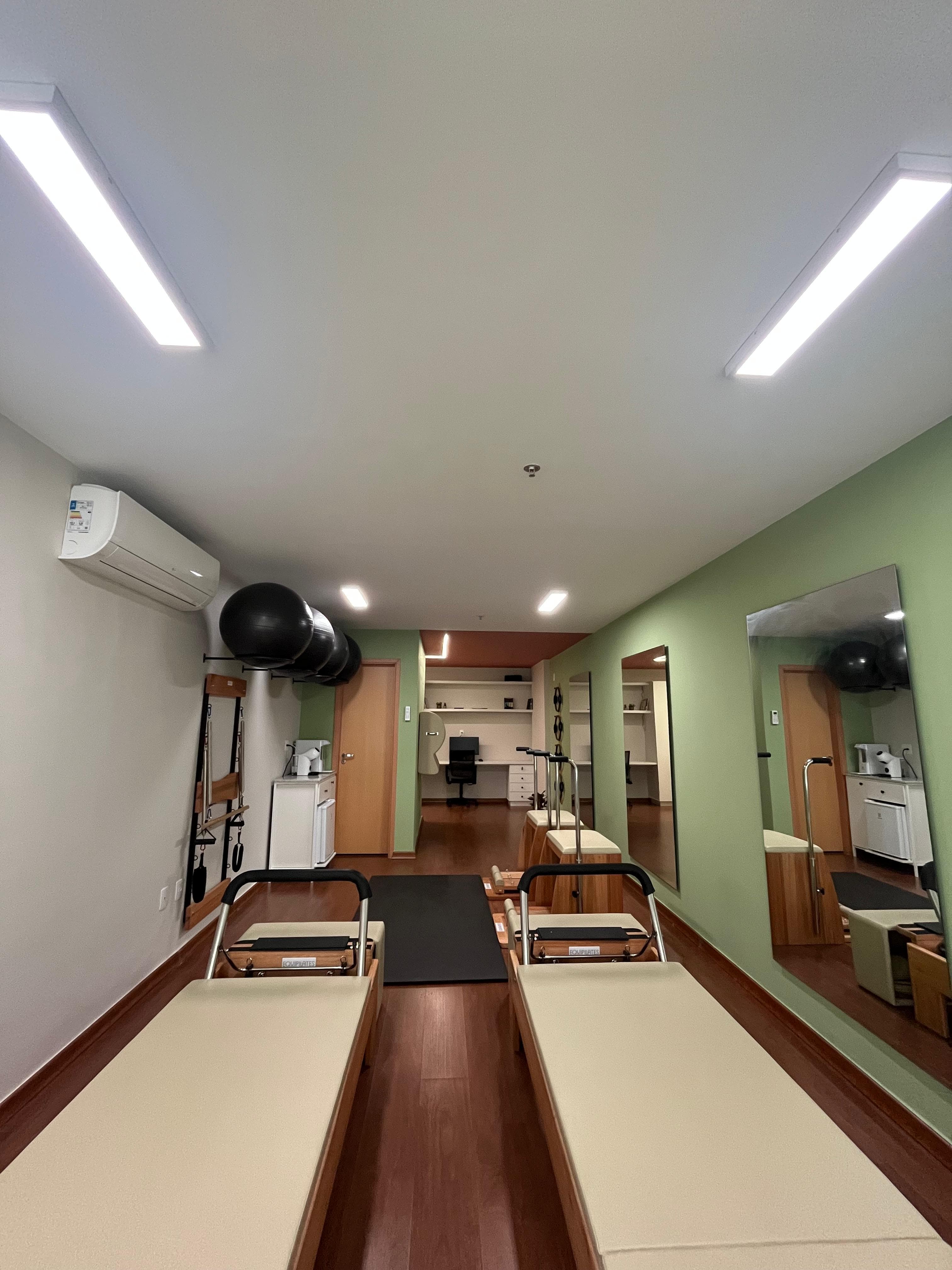 Espaço de aula de Pilates Solo da Perforlife em Juiz de Fora