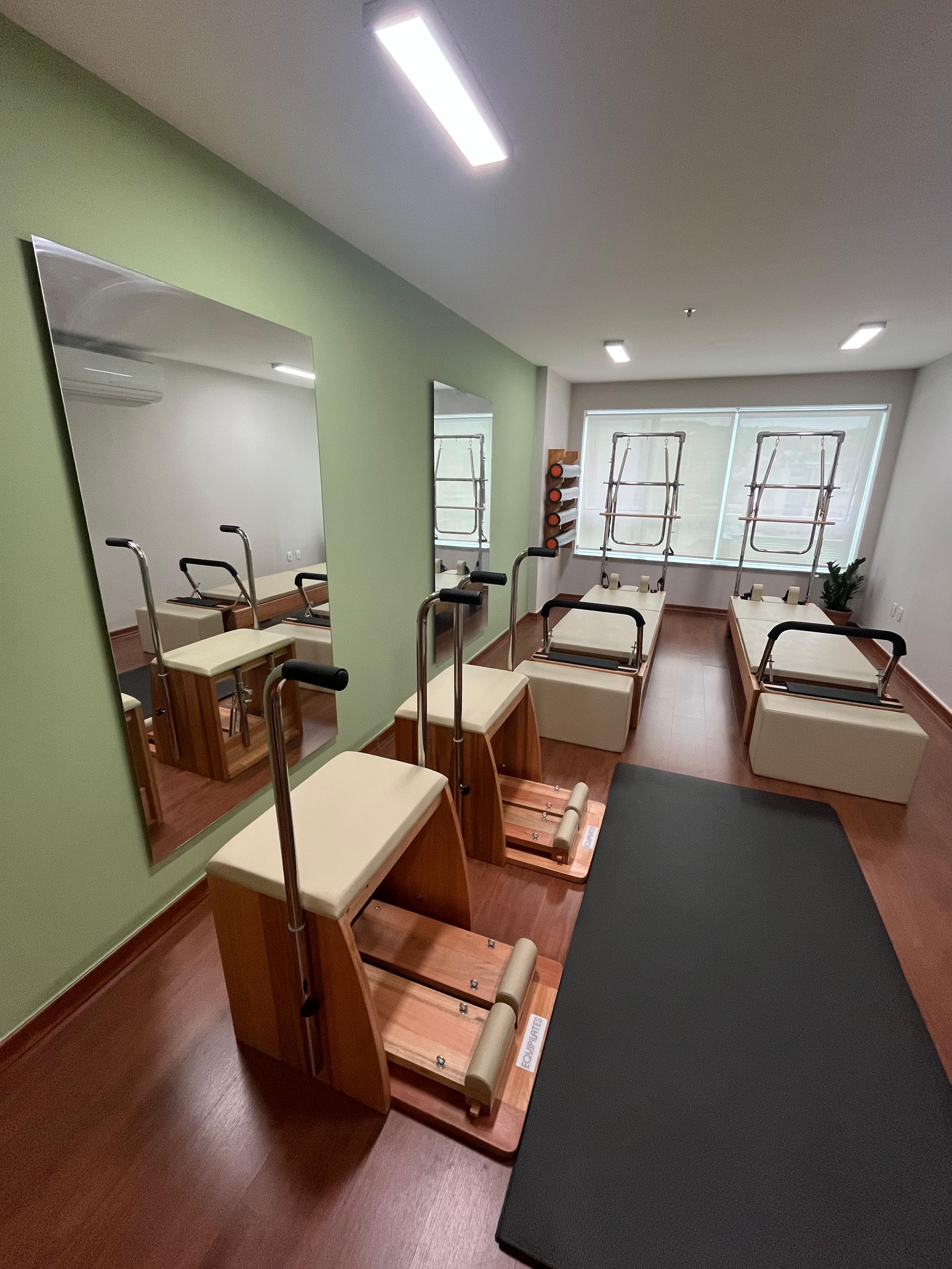 Ambiente do studio Perforlife Pilates no Centro de Juiz de Fora
